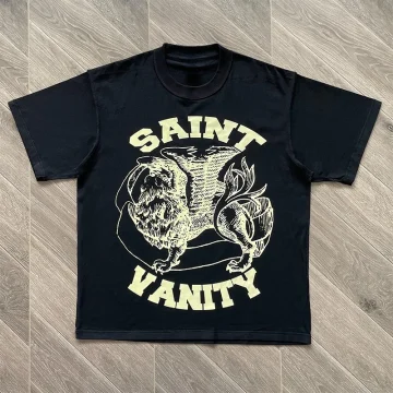 Saint Vanity Graphic Oversized Tee 2