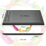 Gaomon M106K Pro 10x6.25 Graphic Tablet 5