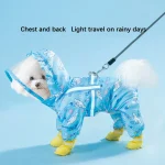 Cinnamoroll Waterproof Pet Raincoat Hoodie 1