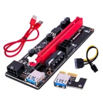 60cm USB 3.0 PCIe Riser Card 1X to 16X 6Pin 1