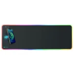 XL RGB Gaming Desk Mat with 10W Qi Charger 1