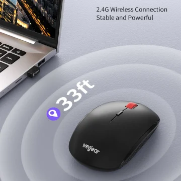WeGear Slim 2.4G Wireless Mouse 4000 DPI 2
