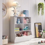 Kids Toy Storage Organizer with Bookshelf 5