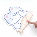 Cat Fishing Keyboard and Mouse Wrist Rest Set 3