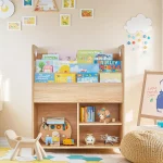 3 Tier Kids Bookcase Storage Shelf 1