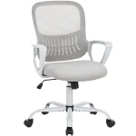 JHK Mesh Office Chair Adjustable Swivel 6