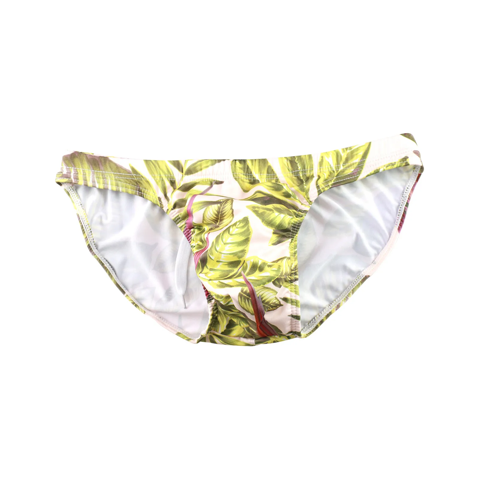 White Traditional Cut Swim Trunks 5 White Traditional Cut Swim Trunks 5