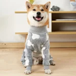 Winter Fleece Dog Jumpsuit Pajamas 3