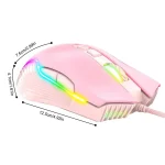 Programmable RGB Wired Gaming Mouse 6