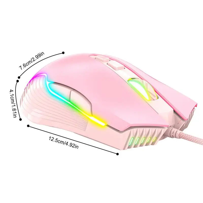 Programmable RGB Wired Gaming Mouse 6 Programmable RGB Wired Gaming Mouse 6
