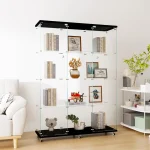 Large 4 Shelf Glass Display Cabinet 3