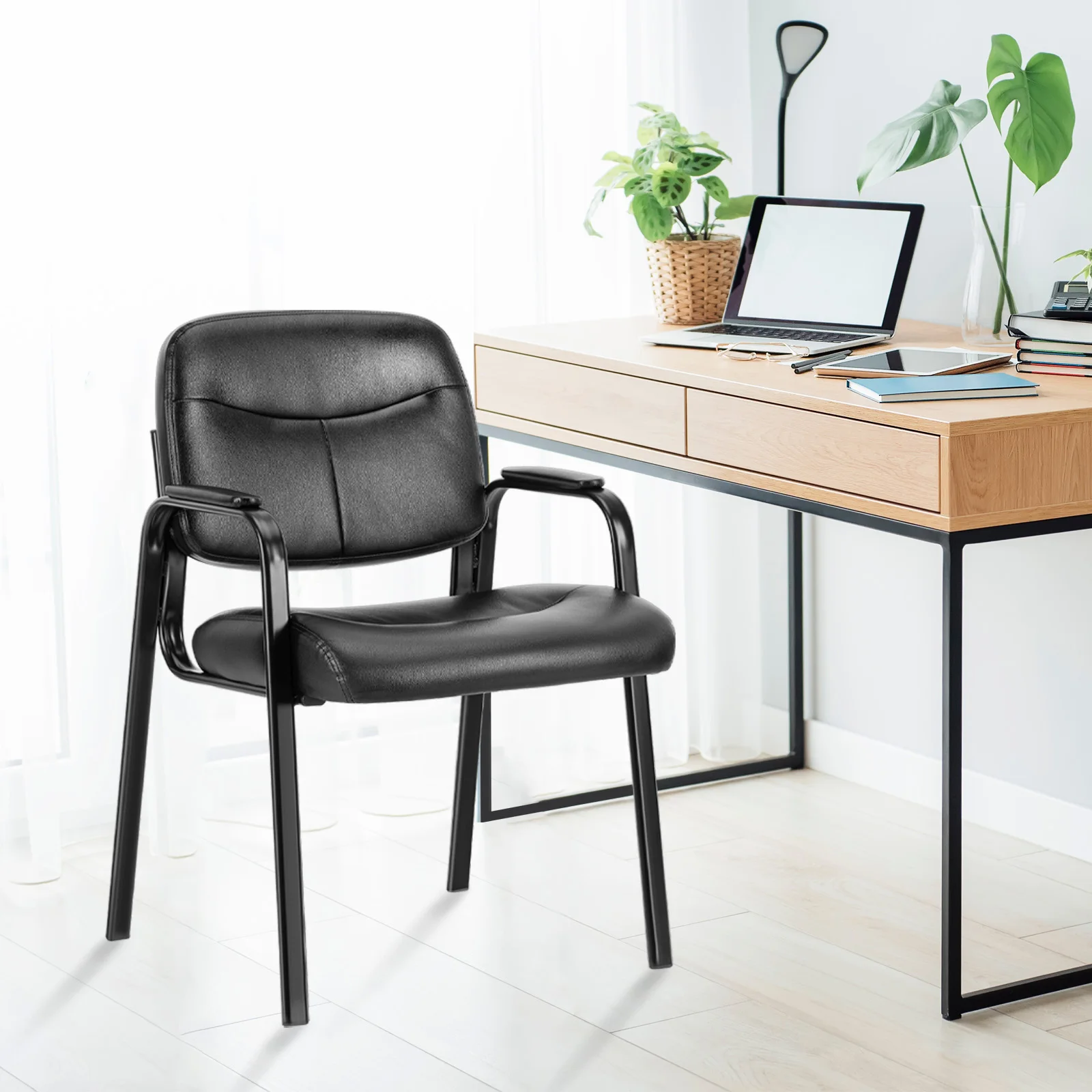 PU Leather Guest Chair for Waiting Rooms 4 PU Leather Guest Chair for Waiting Rooms 4