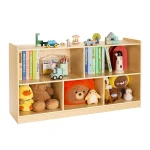 Montessori Kids Toy Storage Bookshelf 1