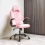 Racing Office Chair with Headrest and Arms