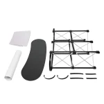 Portable Trade Show Counter Table with Shelf 6