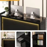 Modern Retail Reception Desk With Storage 4