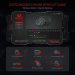 Redragon M913 Wireless RGB MMO Mouse 5