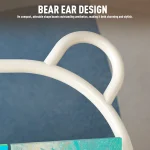 4 Tier Kids Metal Bookshelf Storage Rack 5