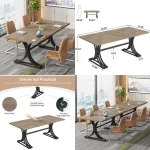 Metal 5 Seat Conference Table for Meetings 1