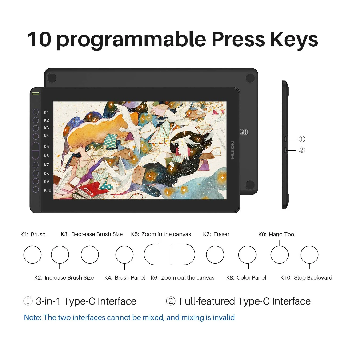 Huion Kamvas 16 Pen Display Drawing Monitor 6 Huion Kamvas 16 Pen Display Drawing Monitor 6