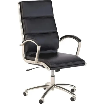 Black High-Back Executive Office Chair 1