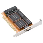 Vintage ISA CGA Graphics Card 16KB 6845 6