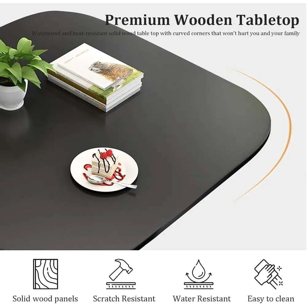 Compact Dining Table Set with 4 Chairs 3 Compact Dining Table Set with 4 Chairs 3