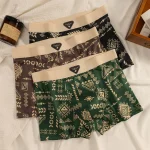 Vintage Ethnic Print Boxer Briefs 4