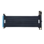PCIe Gen3 x16 EMI Shielded 90-180 GPU Riser 6