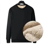 Mens Winter Thermal Velvet Warm Top 4