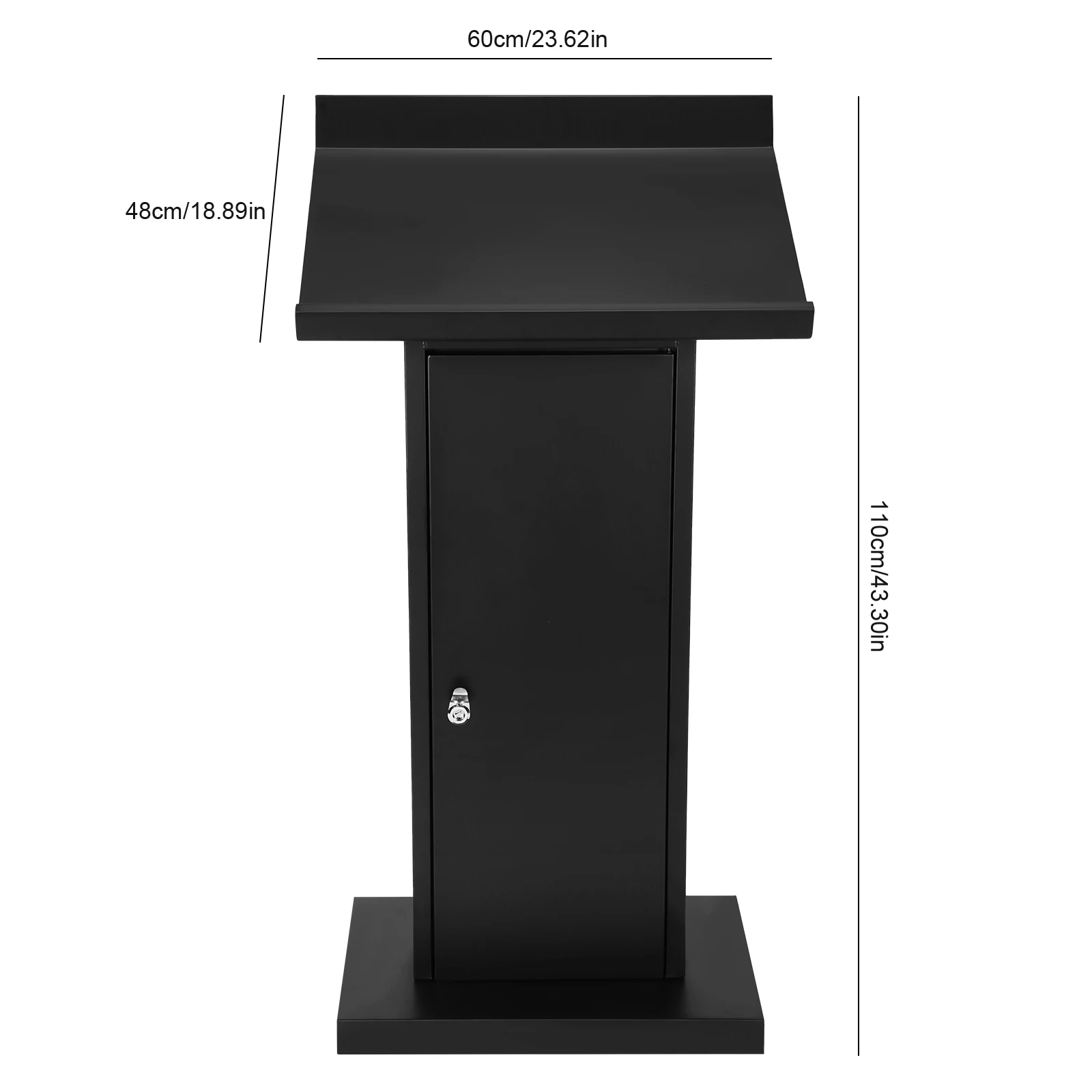 Metal Podium Desk for Church School Office 6 Metal Podium Desk for Church School Office 6