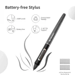 GAOMON WH851 Wireless Drawing Tablet 8x5 Inch 3