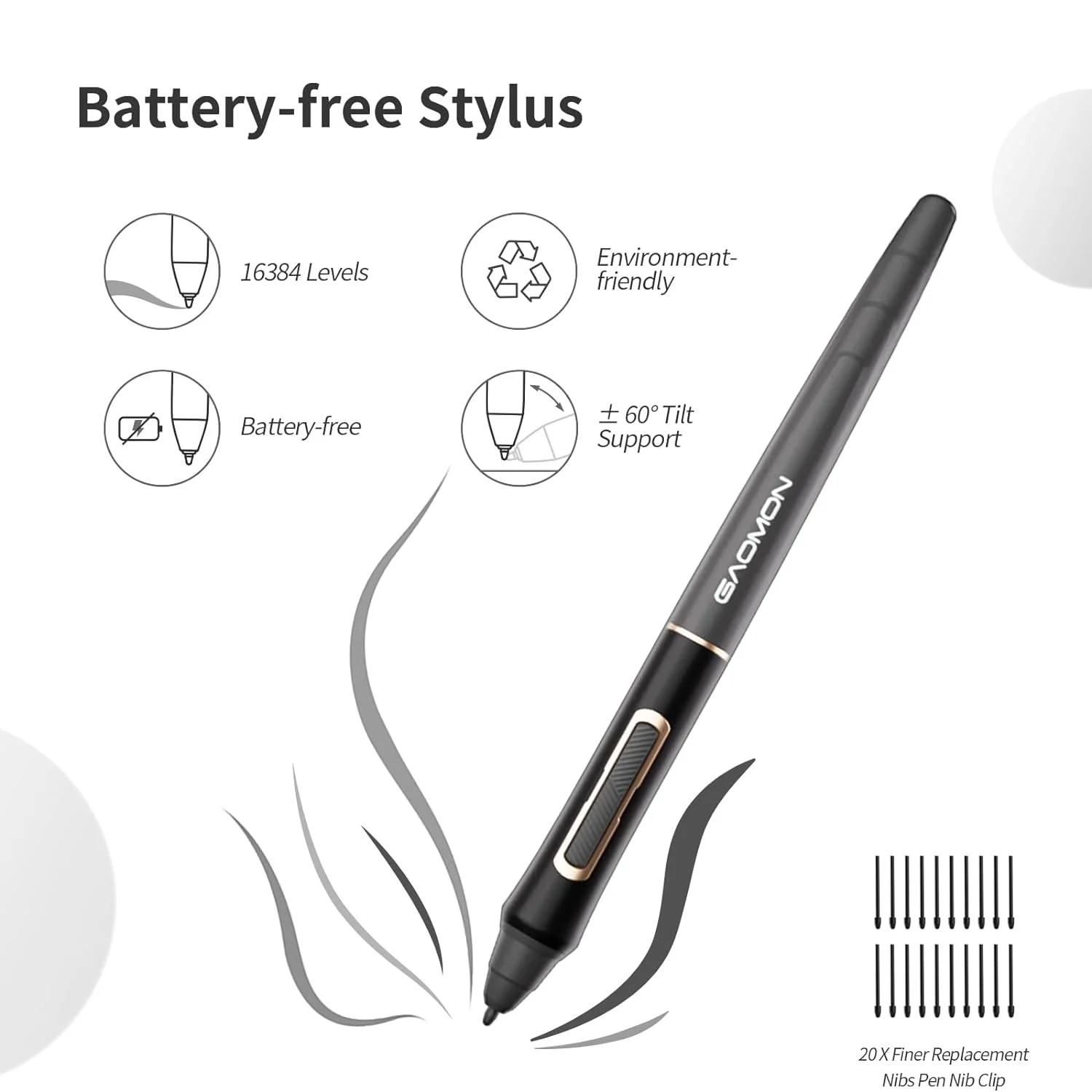 GAOMON WH851 Wireless Drawing Tablet 8x5 Inch 3 GAOMON WH851 Wireless Drawing Tablet 8x5 Inch 3