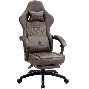 Ergonomic PU Gaming Chair Spring Seat 1