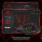 Redragon M811 MMO Gaming Mouse 15 Buttons 6