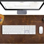 3mm Double Layer Leather Desk Mat Pad 1