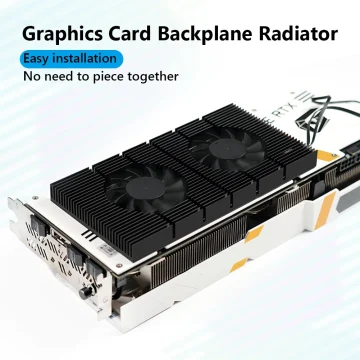 RTX 3090 Backplate Cooler GPU Heatsink 2