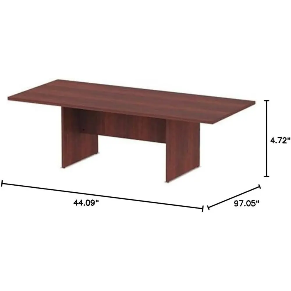 Medium Cherry 8FT Conference Table 2 Medium Cherry 8FT Conference Table 2