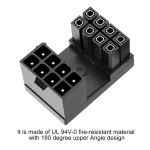 ATX 8-Pin 180-Degree GPU Power Adapter 4