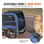SucceBuy 100lb Dog Bike Trailer Carrier 5 | PricZone