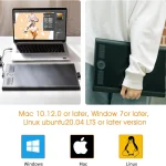 GAOMON M10K Graphic Drawing Tablet with Stylus 5