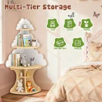 Kids Cloud Corner Bookshelf Organizer 3