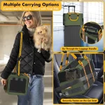 Expandable Wheeled Pet Carrier TSA 18x11x11 6 | PricZone Expandable Wheeled Pet Carrier TSA 18x11x11 6 | PricZone