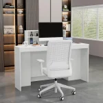 LED Reception Desk with Display Cabinet 3