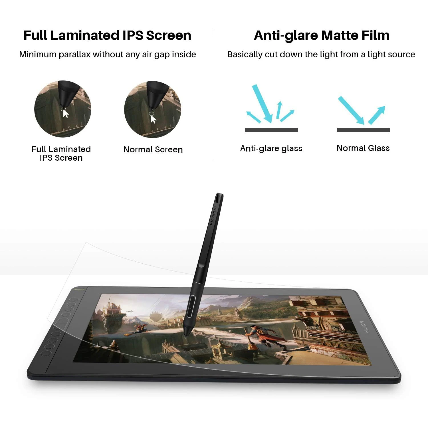 Huion Kamvas 16 Pen Display Drawing Monitor 5 Huion Kamvas 16 Pen Display Drawing Monitor 5