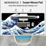 Kanagawa Sea Wave XL Desk Mouse Pad 3 | PricZone Kanagawa Sea Wave XL Desk Mouse Pad 3 | PricZone