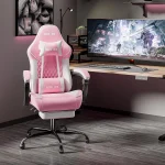 Gaming Chair with Massage Lumbar Support 2