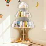 Kids Cloud Corner Bookshelf Organizer 1