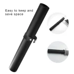 59x27.5 Leather Desk Mat Waterproof Black 6