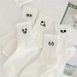 Soft White Expression Crew Socks 10 Pairs 2